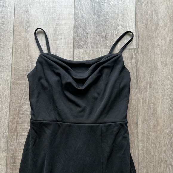 Birdy Grey Ash Crepe Bridesmaid Dress in Black Size Medium - Picture 8 of 13